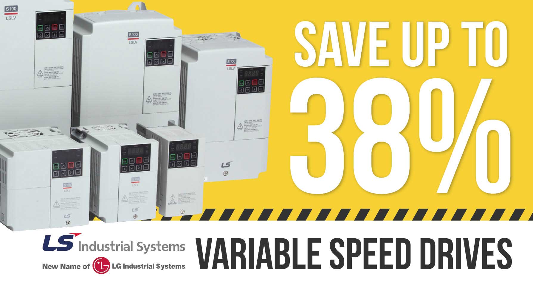 Special Offers on our range of Variable Speed Drives